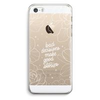 Good stories: iPhone 5 / 5S / SE Transparant Hoesje