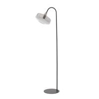 Light & Living Glazen vloerlampSolna zwart - 1881158