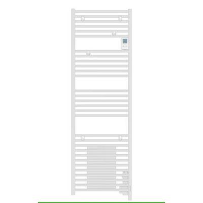Go by Van Marcke Doris elektrische handdoekradiator 159x50cm 1750 watt met ventilator en digitaal bedieningspaneel wit 851128