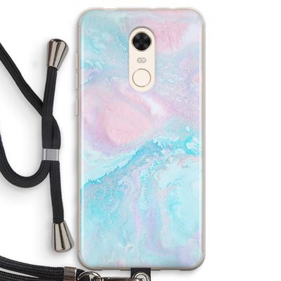 Fantasie pastel: Xiaomi Redmi 5 Transparant Hoesje met koord