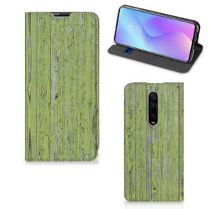 Xiaomi Redmi K20 Pro Book Wallet Case Green Wood