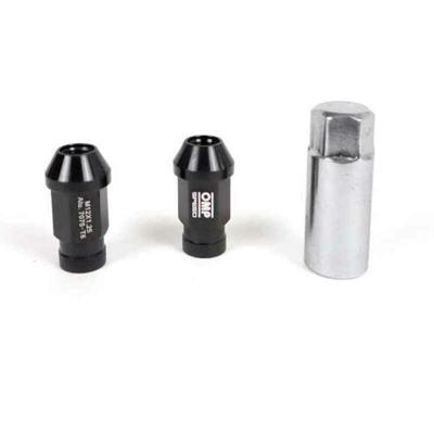 Set Bouten OMP 7075 40 mm M14 x 1,50 20 uds Zwart