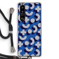 8-bit N°5: Sony Xperia 1 III Transparant Hoesje met koord