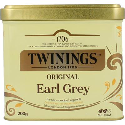 Twinings earl grey thee blik