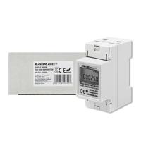 Qoltec 50899 Eenfasige elektronische energieverbruiksmeter | 230 volt | LCD-scherm | 2P | DIN-rail