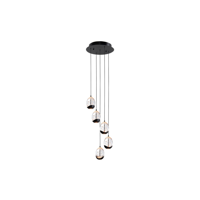 LED design hanglamp H5457 Clear Egg - thumbnail