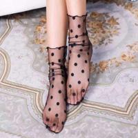 3 paar Lace sokken fishnet geborduurd hoge vis vrouwen netto sokken enkel korte sokken Ruffle sexy (stip) 3 paar Lace sokken fishnet geborduurd hoge vis vrouwen netto sokken enkel korte sokken Ruffle sexy (stip)