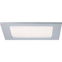 Paulmann LED-inbouwlamp voor badkamer LED LED vast ingebouwd 12 W IP44 Chroom (mat)