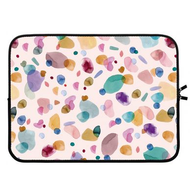 Terrazzo Memphis Pink: Laptop sleeve 15 inch