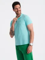 Italian Style - Poloshirt Heren - Korte Mouw - Mint - Italianstyle
