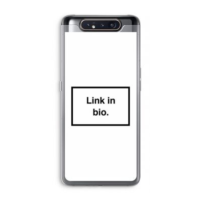 Link in bio: Samsung Galaxy A80 Transparant Hoesje