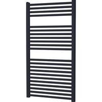 Plieger Palermo designradiator horizontaal 111.1x60cm 605W antraciet metallic 7252452 - thumbnail