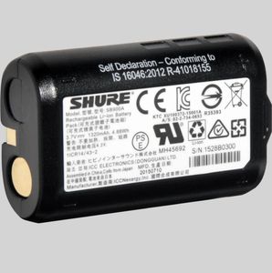 Shure SB900B Oplaadbare batterij voor PSM, QLX-D en ULX-D