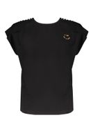 NoBell Meisjes t-shirt - Kuy - Jet zwart - thumbnail