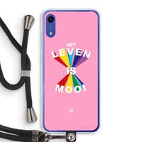 Het Leven Is Mooi: Honor Play 8A Transparant Hoesje met koord