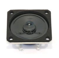 Visaton K 50 SQ - 8 Ohm 2 inch 5 cm Mini-luidspreker 2 W 8 Ω Zwart Kunststof membraan