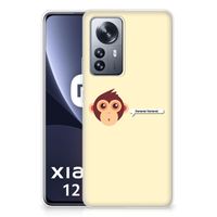 Xiaomi 12 Pro Telefoonhoesje met Naam Monkey - thumbnail