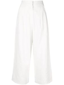 Bambah pantalon ample crop - Blanc