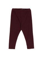 Bonpoint legging en coton à coutures apparentes - Rouge