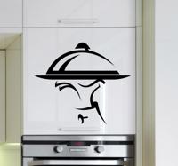Muursticker keuken ober plateau