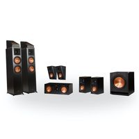 Klipsch: RP-6000F 5.1.4 DOLBY ATMOS® HOME THEATER SYSTEM - Zwart - thumbnail