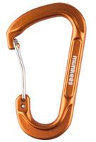 Munkees karabijnhaak D-Shape draadsluiting 6 x 60 mm oranje - thumbnail