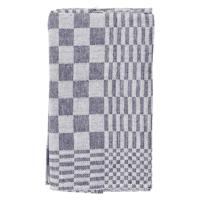 Theedoeken blok 60x65 blauw pak a 6 st.