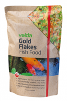 Velda Gold Flakes Fish Food 3000ml - Voedingsrijke Vlokkenmix voor Alle Vijvervissen, GMO-vrij