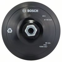 Bosch Accessoires Steunschijf met klithechtsysteem 125 mm, 12.500 o.p.m. 1st - 2608601077 - thumbnail