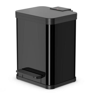 Hailo 0619-260 öko uno plus m pedaalemmer 17l zwart