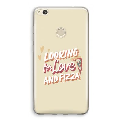 Pizza is the answer: Huawei Ascend P8 Lite (2017) Transparant Hoesje