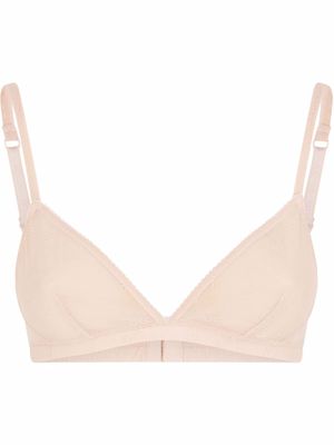 Dolce & Gabbana soutien-gorge à logo DG - Tons neutres
