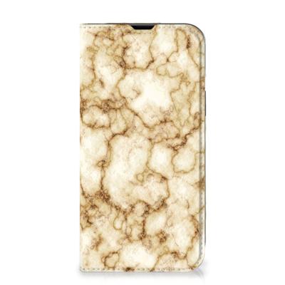 iPhone 14 | Standcase | Marmer Goud