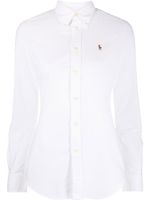 Polo Ralph Lauren chemise Oxford à logo brodé - Blanc