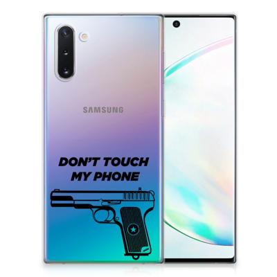 Samsung Galaxy Note 10 Silicone-hoesje Pistol DTMP Samsung Galaxy Note 10 Silicone-hoesje Pistol DTMP