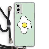 Spiegelei: OnePlus 9 Transparant Hoesje met koord