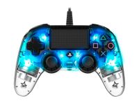 PS4 Nacon Illuminated Wired Compact Official Licensed Controller (blauw)