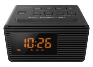 Panasonic RC-800EG-K Wekkerradio VHF (FM) Zwart