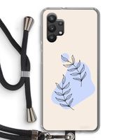 Leaf me if you can: Samsung Galaxy A32 5G Transparant Hoesje met koord