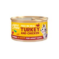 Edgard & Cooper - Free-Run Turkey and Chicken Chunks in Sauce - 85 g