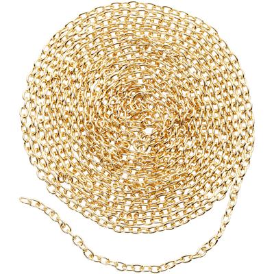 Creativ Company Jasseron, b: 2 mm, verguld, 2 m/ 1 doos
