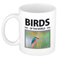 Foto mok Ijsvogel beker - birds of the world cadeau Ijsvogels liefhebber - feest mokken