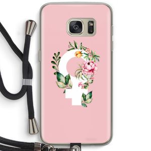 Venus: Samsung Galaxy S7 Transparant Hoesje met koord