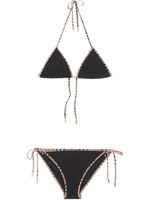 Burberry bikini à bords Vintage Check - Noir