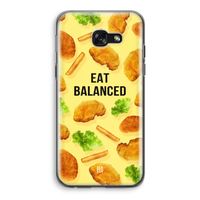 Eat Balanced: Samsung Galaxy A5 (2017) Transparant Hoesje