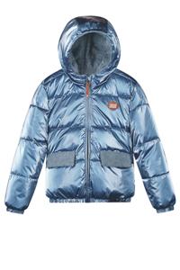 Moodstreet Meisjes winterjas - Julie - Ice blauw