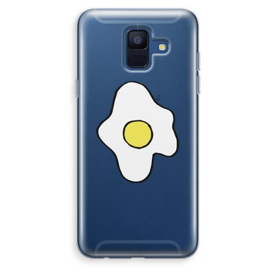 Spiegelei: Samsung Galaxy A6 (2018) Transparant Hoesje