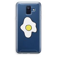 Spiegelei: Samsung Galaxy A6 (2018) Transparant Hoesje