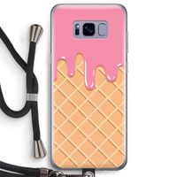 Ice cream: Samsung Galaxy S8 Plus Transparant Hoesje met koord