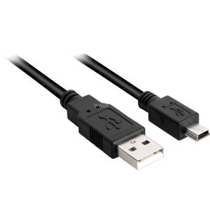 Sharkoon 4044951015580 USB-kabel 3 m USB 2.0 USB A Mini-USB B Zwart